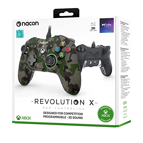 Nacon Revolution X Pro Controller Forest Camo für Xbox Series X|S, Xbox One & PC