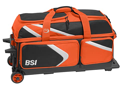 BSI Dash Dreifachroller, Schwarz/Orange/Weiß
