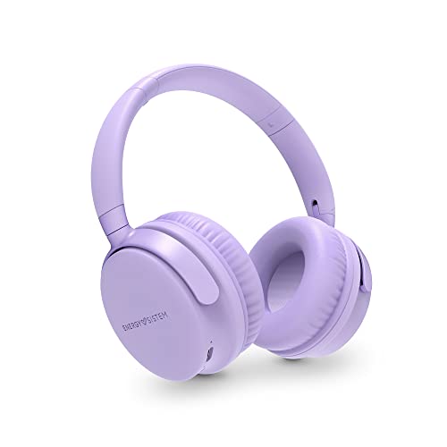 Energy Sistem Headphones Bluetooth Style 3 Lavender Kopfhörer, kabellos, Bluetooth® 5.1, Deep Bass, HQ Voice Calls, Lange Batterielebensdauer: 25 Stunden, Violett