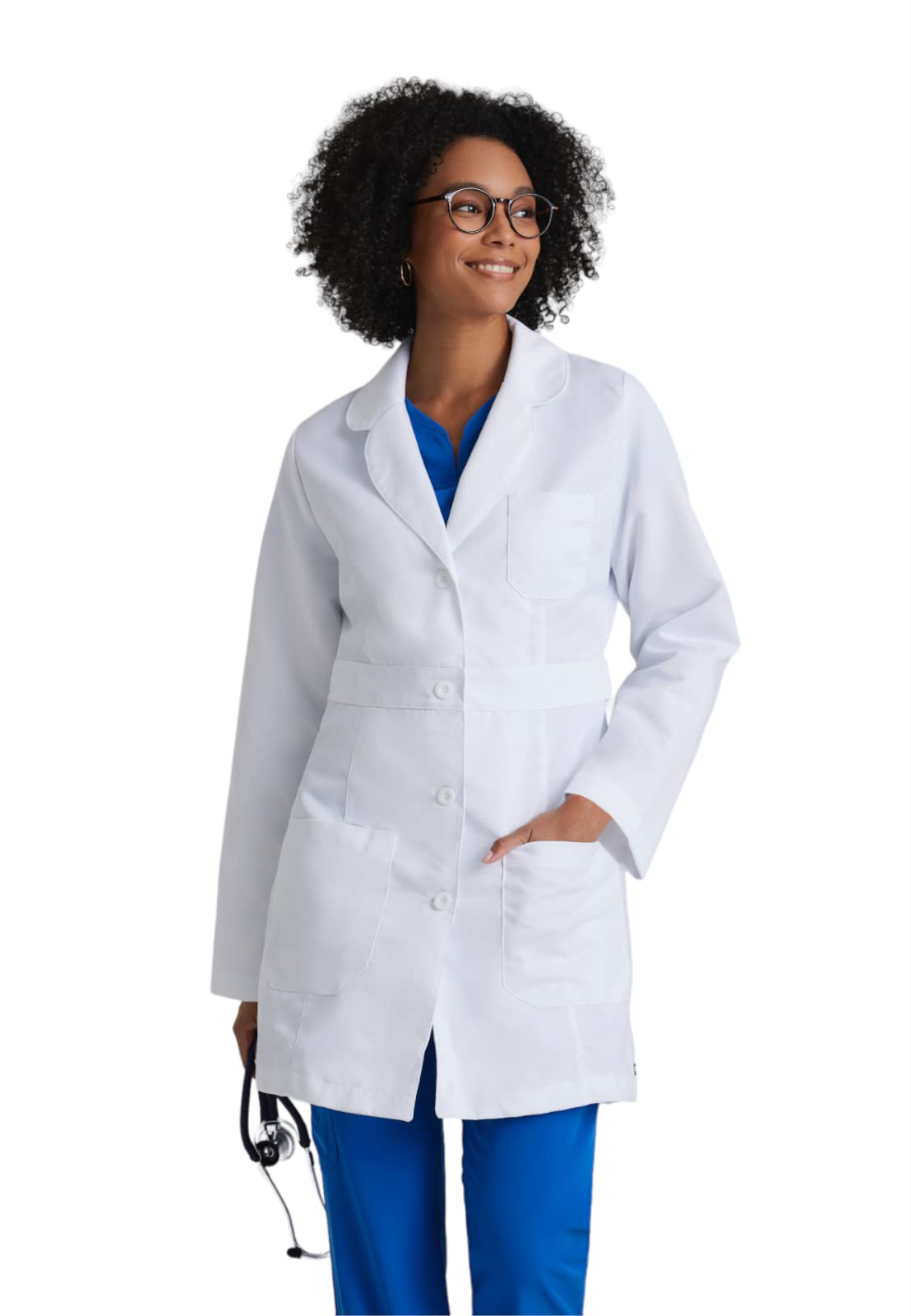 Grey's Anatomy Women's 4481 34 inch 3 Pocket Lab Coat