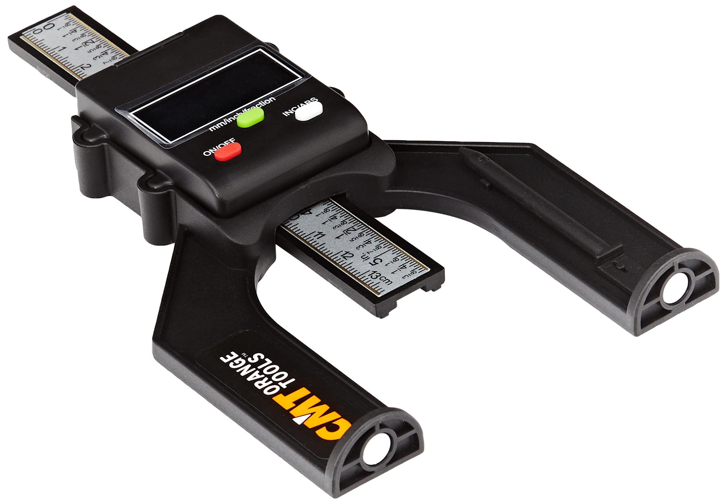 CMT dhg-001 Digitaler Messschieber-Werkzeug mit Tiefenanschlag 0 – 80 mm, schwarz