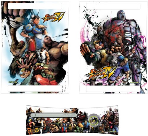 Faceplate Street Fighter 4 and Console Skinz Characters