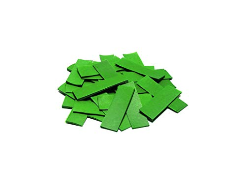 Tcm Fx Konfetti rechteckig dunkelgrün 55 x 18 mm, 1 kg, Mehrfarbig, Einheitsgröße