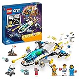LEGO 60354 City Erkundungsmissionen im Weltraum, interaktives digitales Abenteuerspielset mit Raumschiff und 3 Minifiguren, Spielzeug ab 6 Jahre