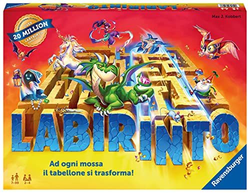 Ravensburger Toyland - Labirinto, 1 Spieler 026447-wm Version auf Italienisch