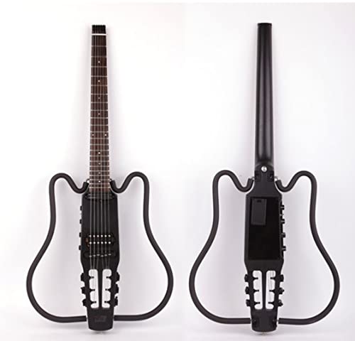 Faltbare leise Gitarre für Anfänger und professionelles Spielen, tragbar