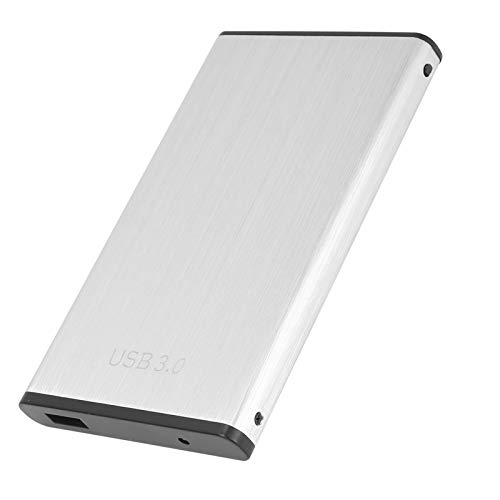 YD0018 USB 3.0 HDD Tragbarer Laptop Mobile Festplatte, 2,5 Zoll Silber Farbe Universal Externe Festplatte für PC, 80G-2 TB Mechanoco Festplatte für Windows 7 8 10 Linux OS X.(320G)