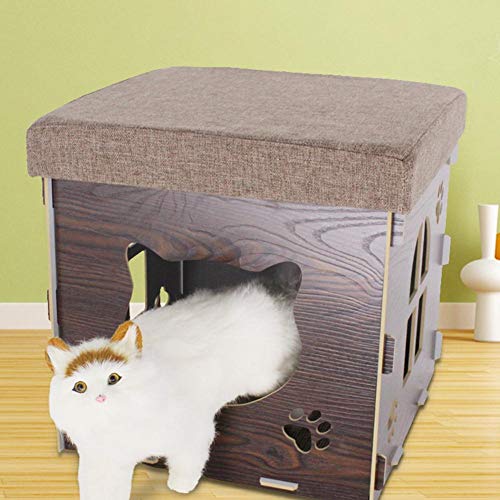 SueSupply Universal-Nest für Haustiere, Katzentoilette, Abnehmbarer Chenill
