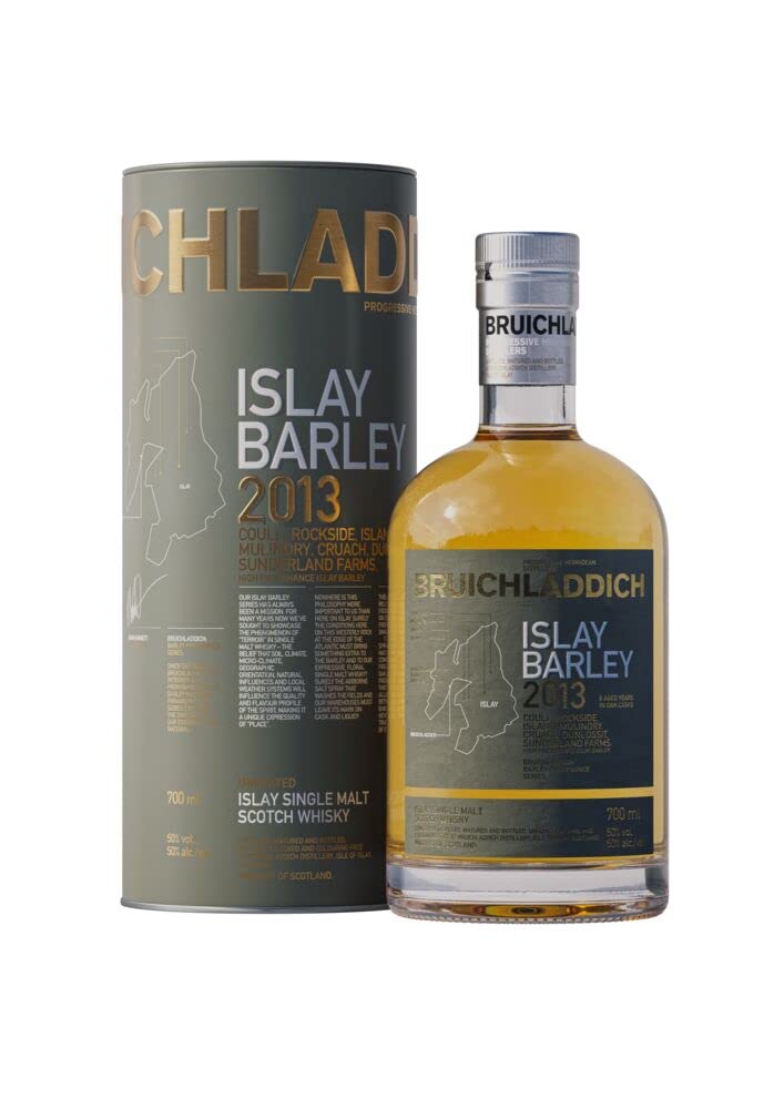 Bruichladdich Islay Barley 2013 50% vol. (1 x 0,7) - Scotch Single Malt Whisky von der Hebriden-Insel Islay in Schottland -