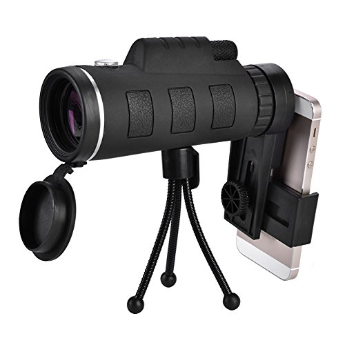 Nimoa Smartphone Camera Lens Kit Handy Teleobjektiv - Teleobjektiv FüR Smartphone 40-fache Vergrößerung Klare Sicht ohne Verzerrung - Teleobjektiv mit Stativ