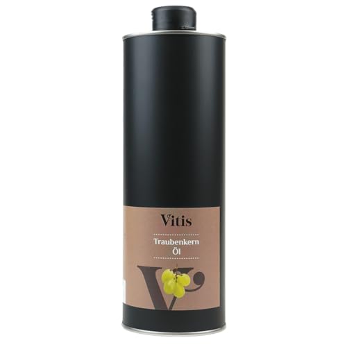 VITIS Vital Traubenkernöl, kaltgepresst, 1er Pack (1 x 1 Liter)