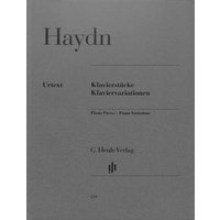 HENLE VERLAG HAYDN J. - PIANO PIECES ? PIANO VARIATIONS Klassische Noten Klavier