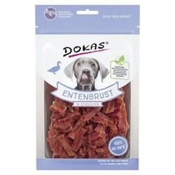 Dokas Hunde Snack Entenbrust in Stückchen 70g - Sie erhalten 10 Packung/en; Packungsinhalt 70 g