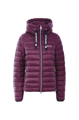 Cavallo Stepp Jacke Young Daniella in Raspberry, Größe:146, Farbe:Dark Raspberry