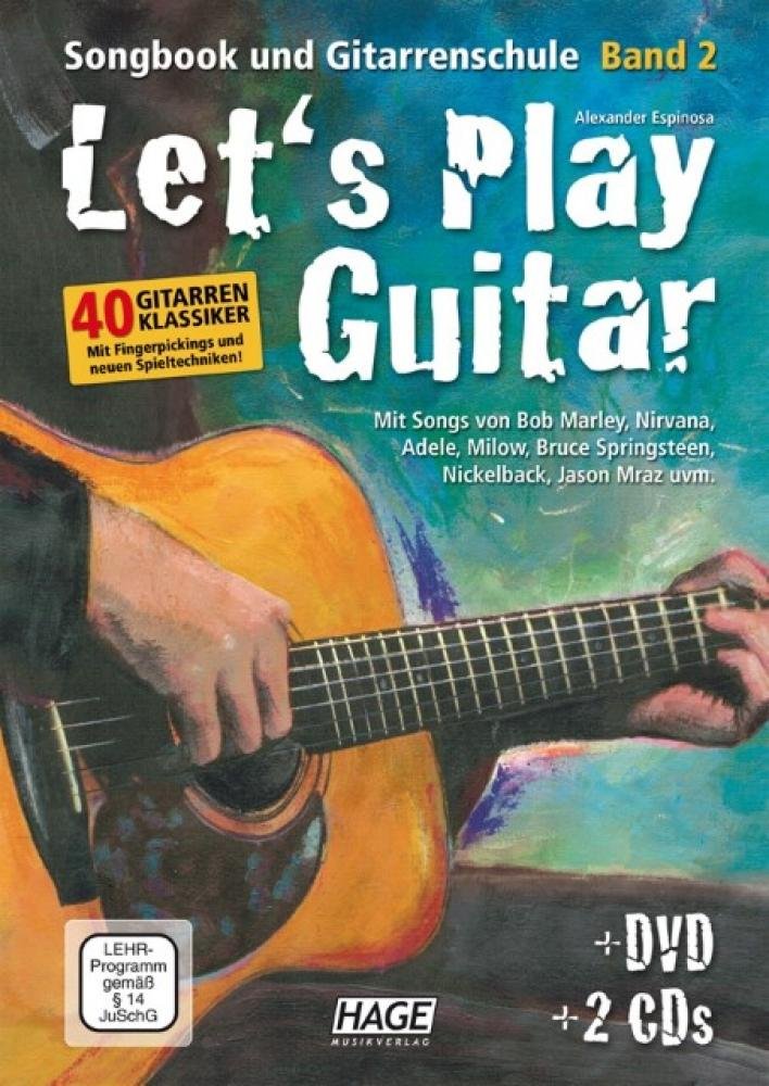 Hage - Let's Play gitara Band 2 z DVD i 2 płytami audio