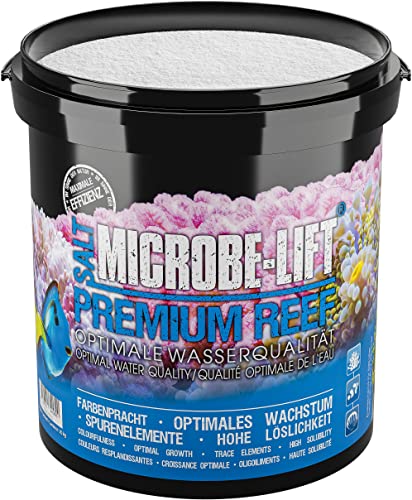 MICROBE-LIFT Premium Reef - Meersalz für optimale Wasserwerte und gesundes Wasser, 20 kg