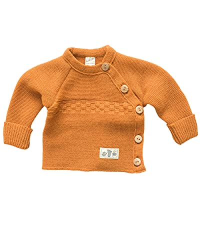 Lilano, Merino Wickel-Pullover, 100% Wolle (kbT) (Curry, 50-56)