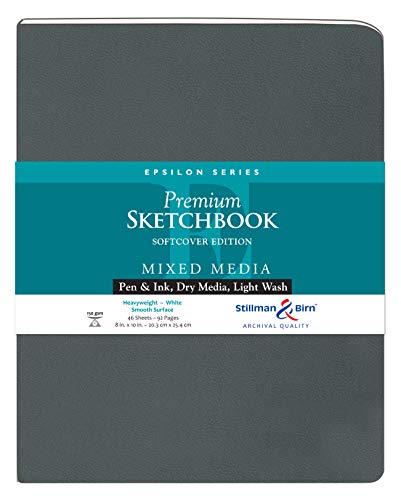Epsilon Softcover Sketchbook 8X10 by Stillman & Birn