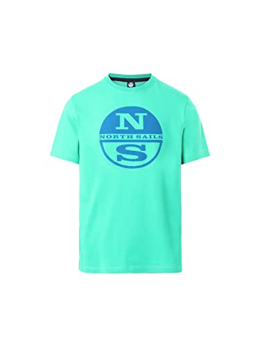 NORTH SAILS S/S T-Shirt W/Graphic Herren, Gardengreen, XL