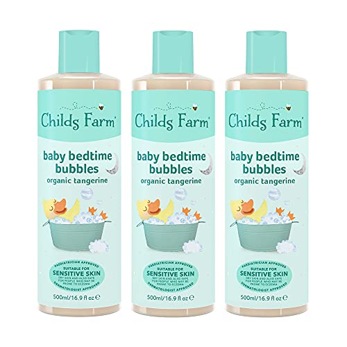 Childs Farm - Baby Body Wash, reinigt sanft und spendet Feuchtigkeit, empfindliche Haut, geruchlos, geeignet für Neugeborene, 3 x 500 ml