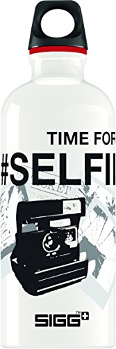 Sigg Trinkflasche Selfie Time, Weiß, 0.6 Liter, 8547.5