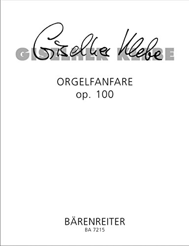 Orgelfanfare : Spielpartitur(en) : Org