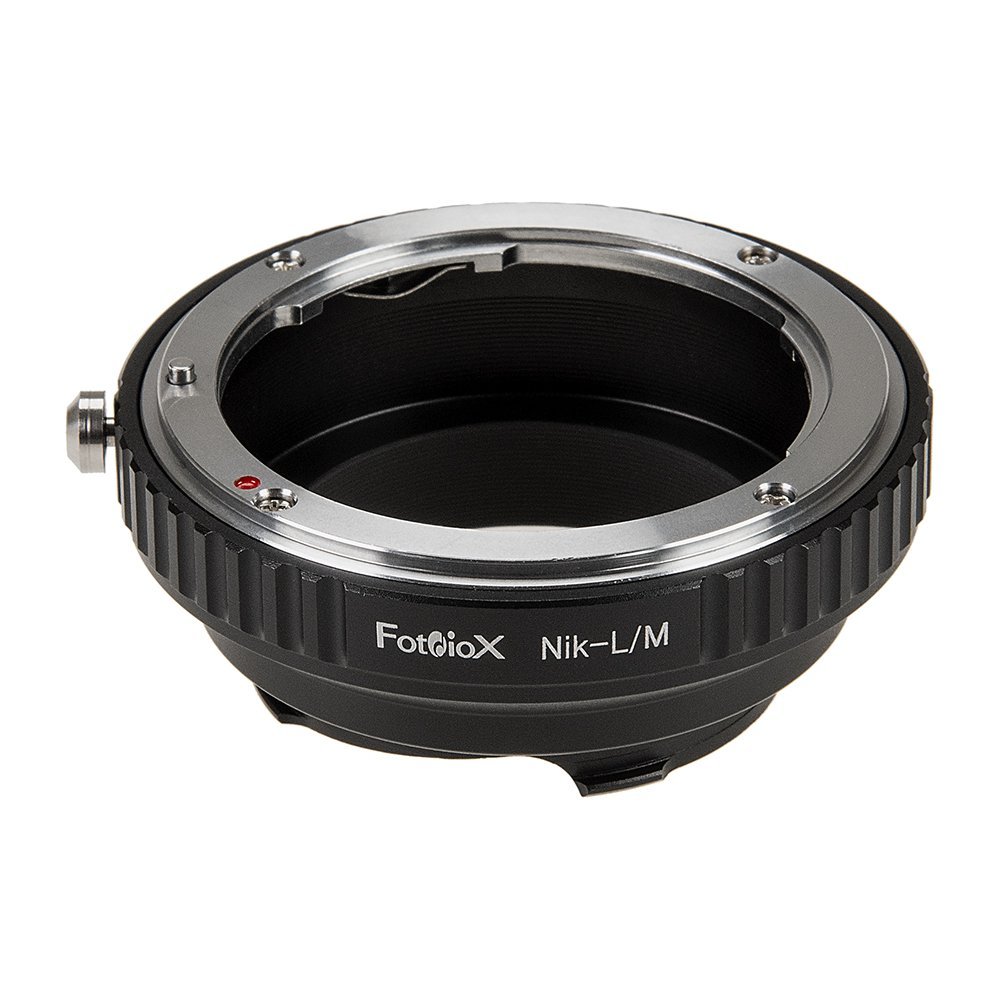 Fotodiox Lens Mount Adapter Compatible with Nikon F-Mount Lenses on Leica M-Mount Cameras