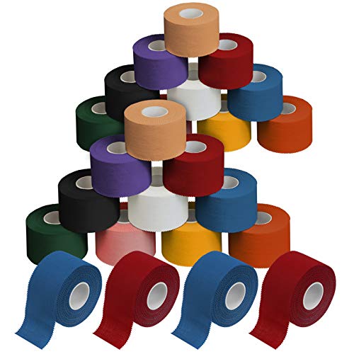 ALPIDEX 24 x Sport-Tape 3,8 cm x 10 m, Farbe:bunt