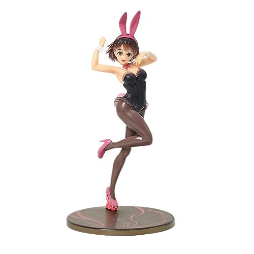 EyLuL 23cm.Saekano Wie Man eine langweilige Freundin Megumi Kato Bunny Ver. Anime Bishoujo Figur Figur Modell Puppe Spielzeug