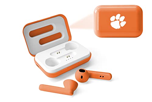 SOAR NCAA True Wireless Earbuds V.4, Clemson Tigers