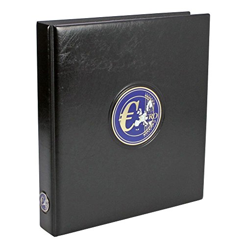 SAFE 7358 Münzen Sammelalbum Premium Universal Album für Euro-Sätze | 2 Münzblätter & farbige Zwischenblätter für 10 komplette Euro-Sätze | für Ihre Coin Collection