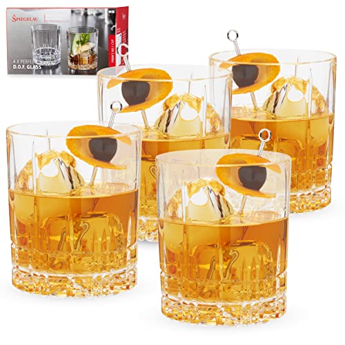 Spiegelau & Nachtmann, 4-teiliges Whisky-Set, Kristallglas, 368 ml, Perfect Serve, 4500176