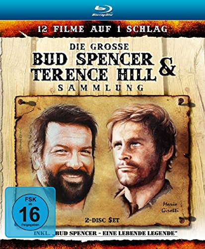 Die große Bud Spencer & Terence Hill Sammlung (12 Filme Edition im 2 Disc Set) [Blu-ray]