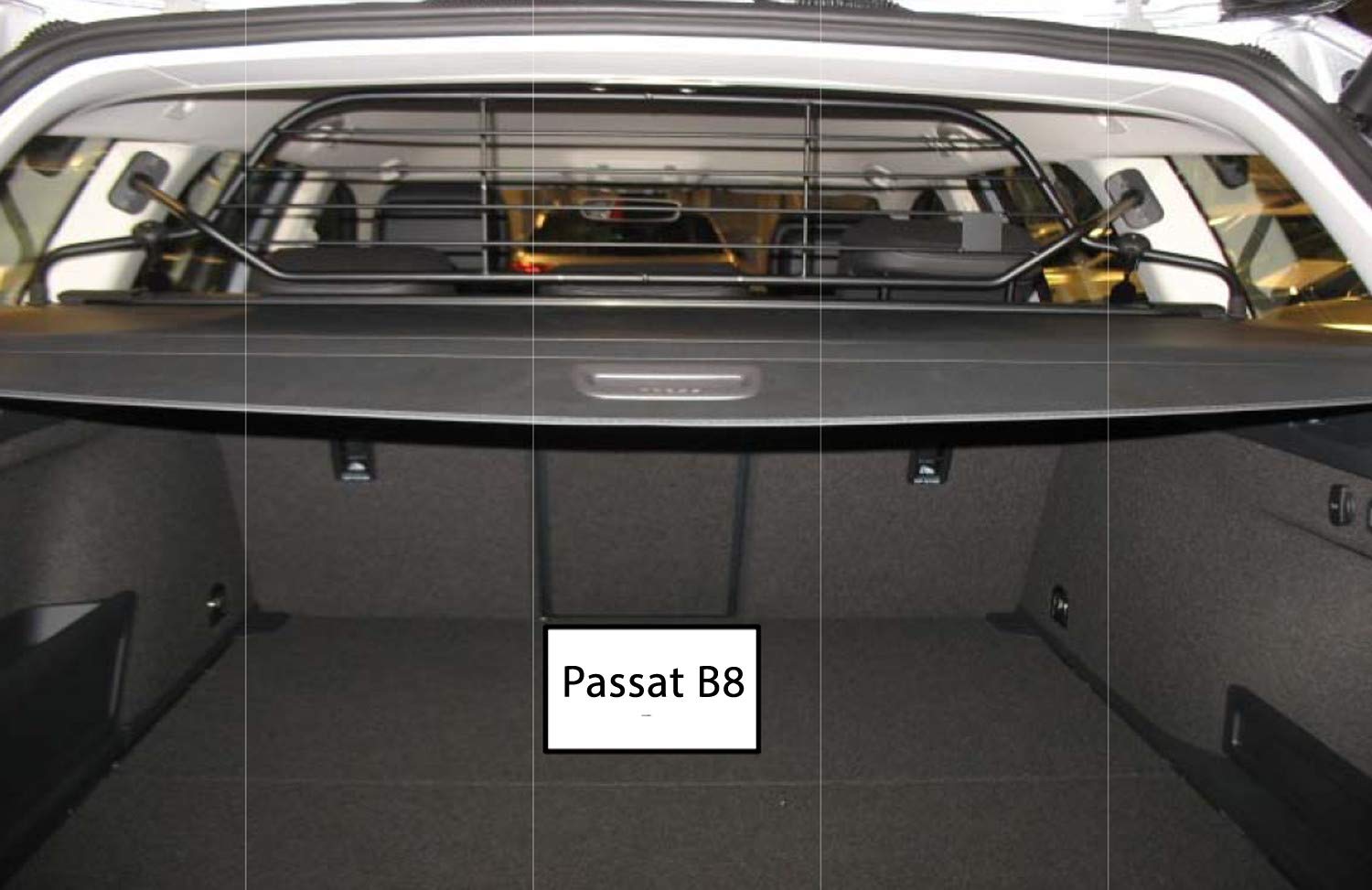 Kleinmetall Masterline passend für VW Passat Variant Typ: 3G / B8 passgenaues Trenngitter/Hundegitter/Gepäckgitter