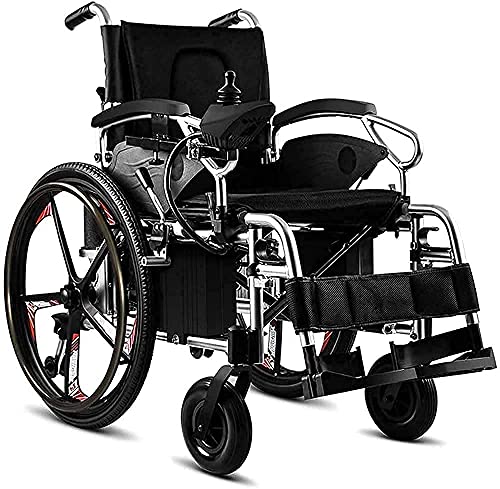 Elektrischer Rollstuhl, der leichte Aluminiumlegierung-elektrischer Rollstuhl intelligenter Scooter für ältere Menschen und Behinderte faltet