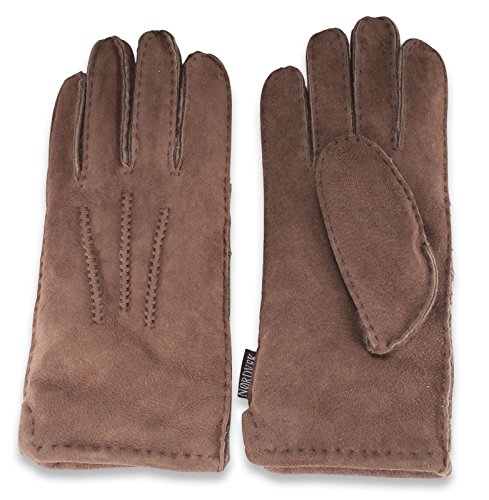 Nordvek Schaffell Handschuhe Damen-Dick und Warm # 305-100