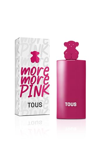Tous More More Pink, Eau de Toilette für Damen, fruchtig, Blumenduft, 50 ml mit Zerstäuber