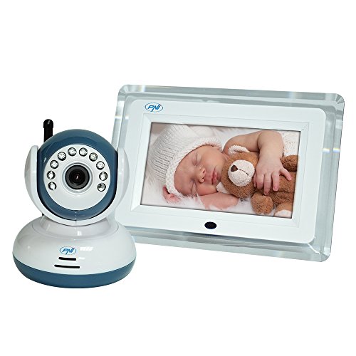 Wireless Video Babyphone PNI B7000 7-Zoll-LCD-Bildschirm, Nachtsicht