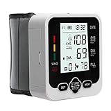 Handgelenk-Typ Des Blutdruckmessgeräts, Blutdruckmessgerät für Den Heimgebrauch mit LCD-Bildschirm, Automatischer Sprachübertragung, Blutdruckmessgerät