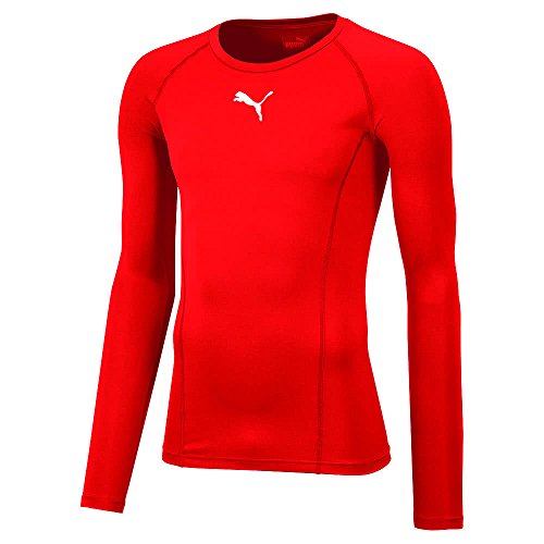 Puma Herren Liga Baselayer Tee Ls Shirt, Puma Red, M