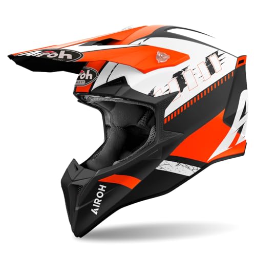 AIROH Wraaap Motocross Helm Multicolor WRF32 Größe XXL