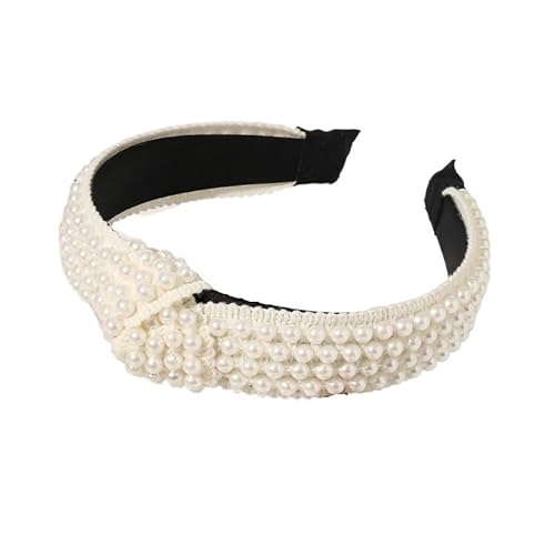Schwammperlen-Haarband for Damen, breiter Kopfschmuck, Geschenkzubehör (Color : C10)