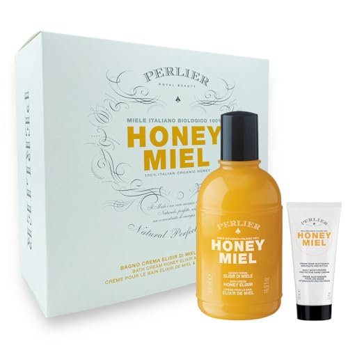 Perlier Honey – Box Bad Creme 500 ml + Handcreme 100 ml