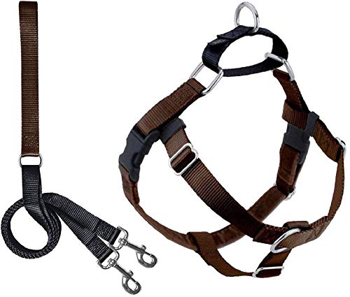 2 Hounds Design 818557022235 No-Pull Dog Harness with LeashX-Large (1 Zoll Wide) XLBrown