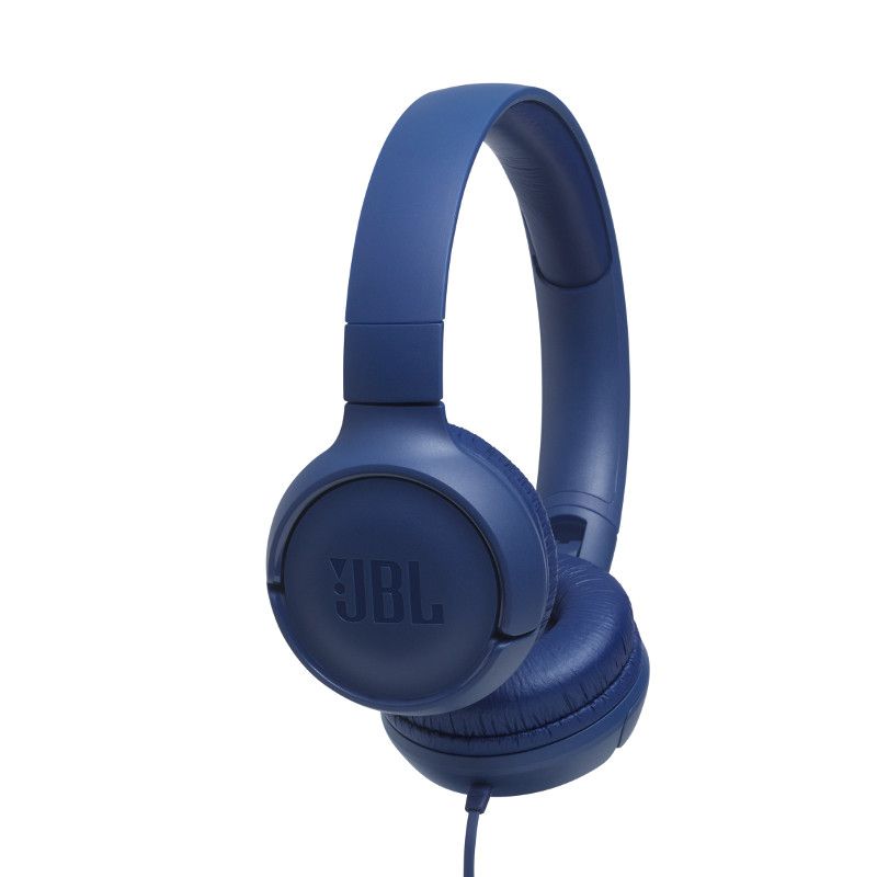 Tune 500 Over Ear Kopfhörer Kabelgebunden 16 h Laufzeit (Blau) (Blau)