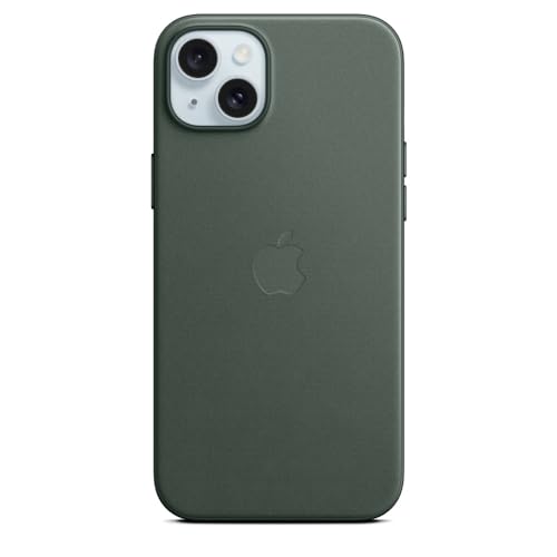 Apple iPhone 15 Plus Feingewebe Case mit MagSafe – Immergrün ​​​​​​​