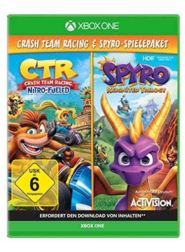 Spyro Reignited Trilogy + Crash Team Racing Nitro Fueled Bundle - [Xbox One]