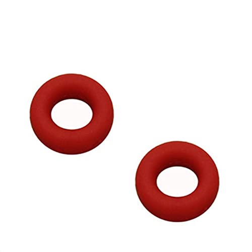 Brille Silikon Anti-Rutsch-Ring Farbe Silikon-Ring Fußabdeckung Ohrhaken Anti-Rutsch Anti-Rutsch-Augenzubehör Candy Farbe Ohrpolster-Rot