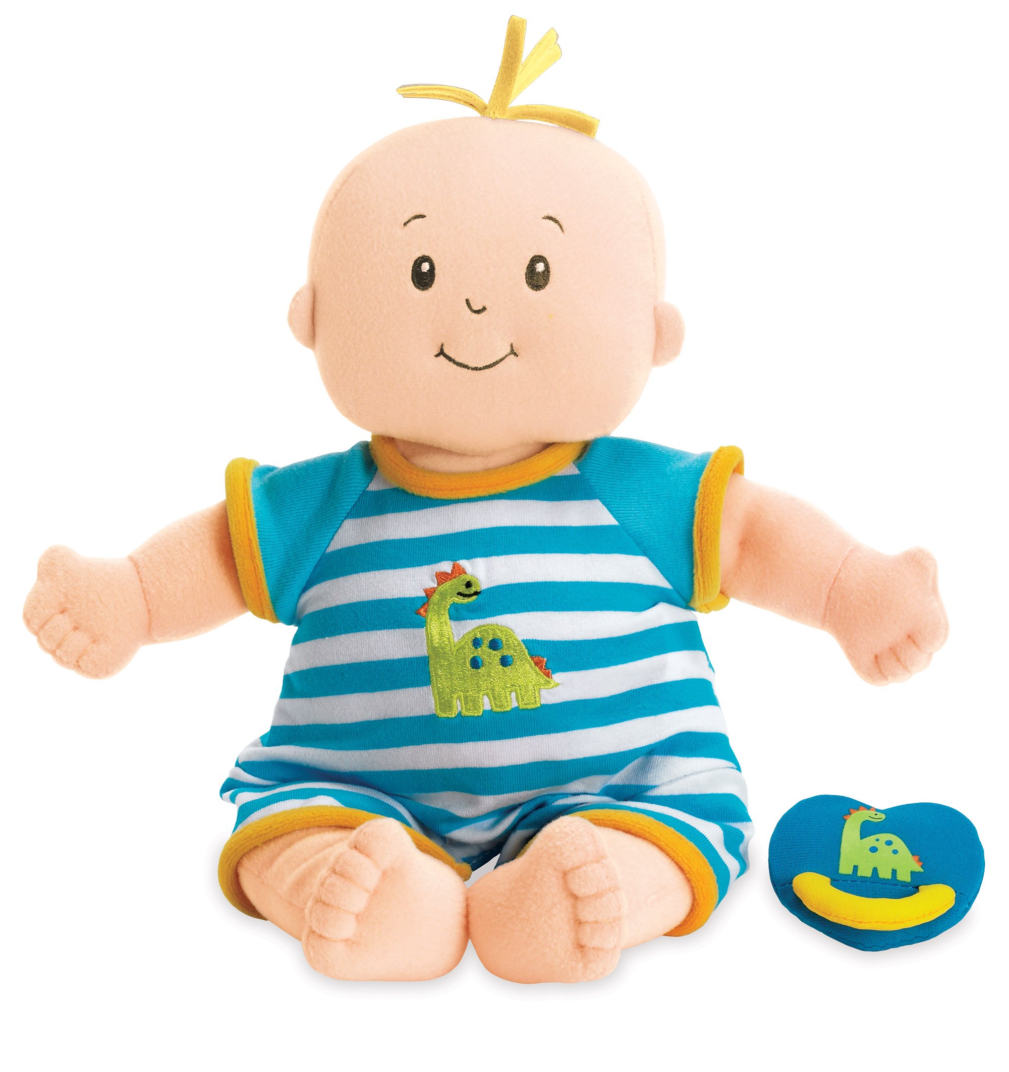 Manhattan Toy 143780 Baby Stella Boy weiches erstes Babypuppe für Alter ab 1 Jahr, 15