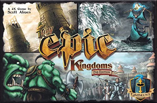 Gamelyn Games GSTGMGTINY01 Tiny Epic Kingdoms, Mehrfarbig